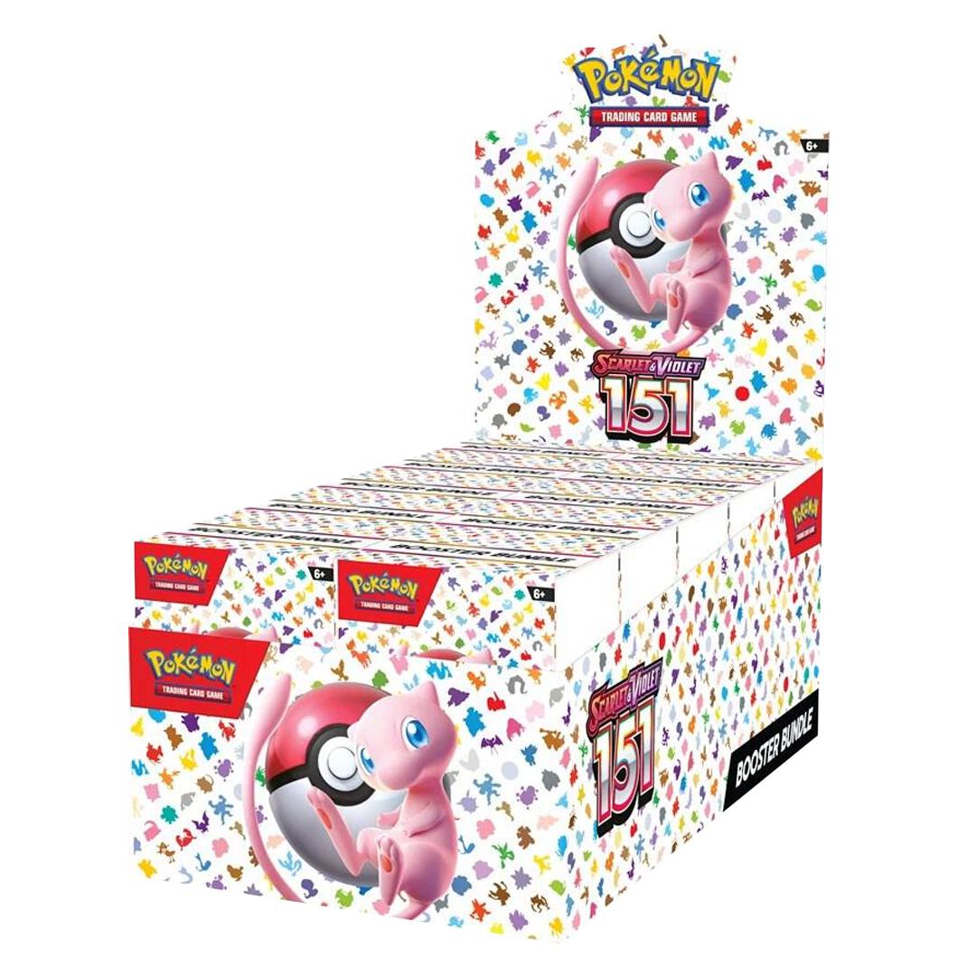 Pokémon TCG: 151 Booster Bundle Display