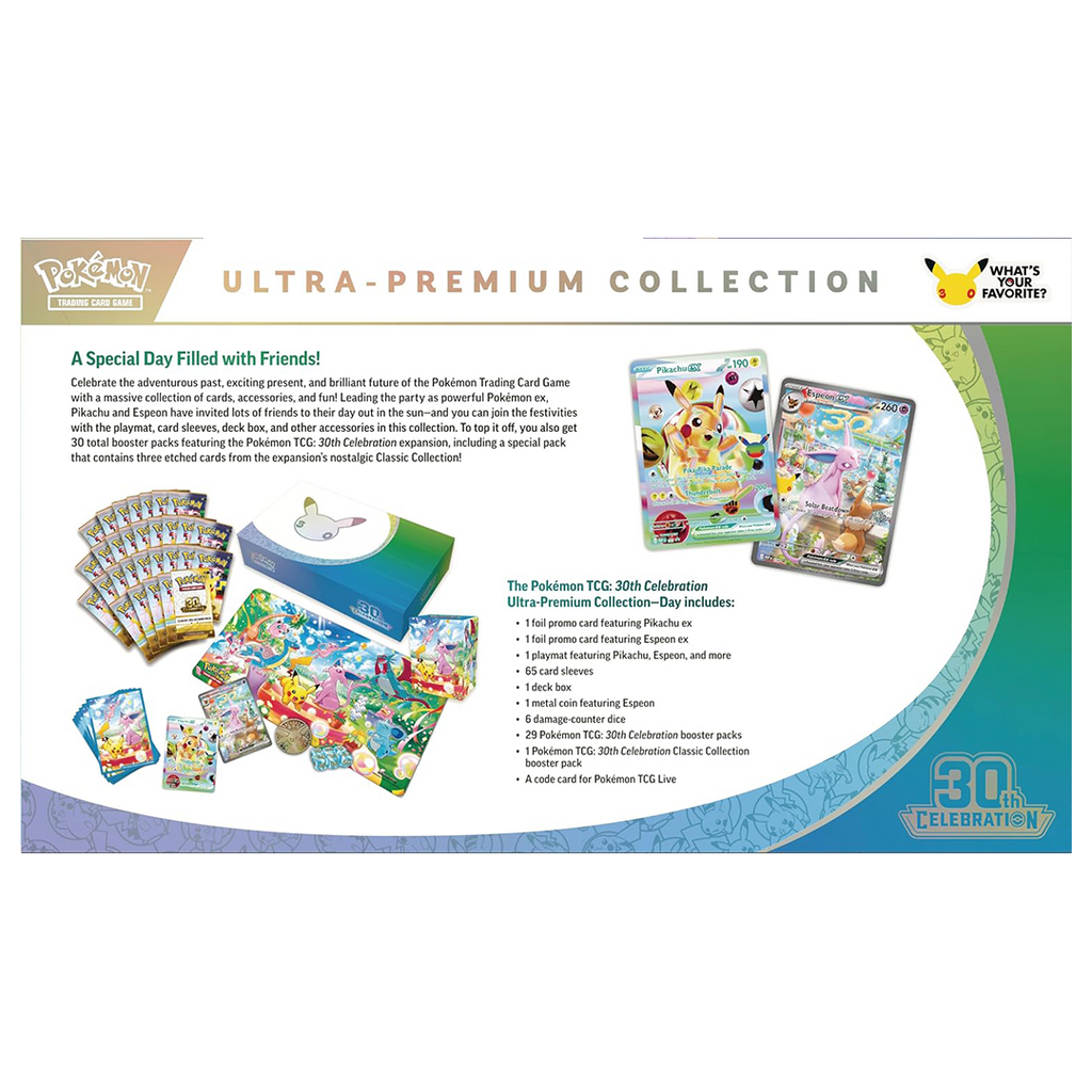 [PRE-VENTA] Pokémon TCG: 30TH Celebration Ultra-Premium Collection - Day