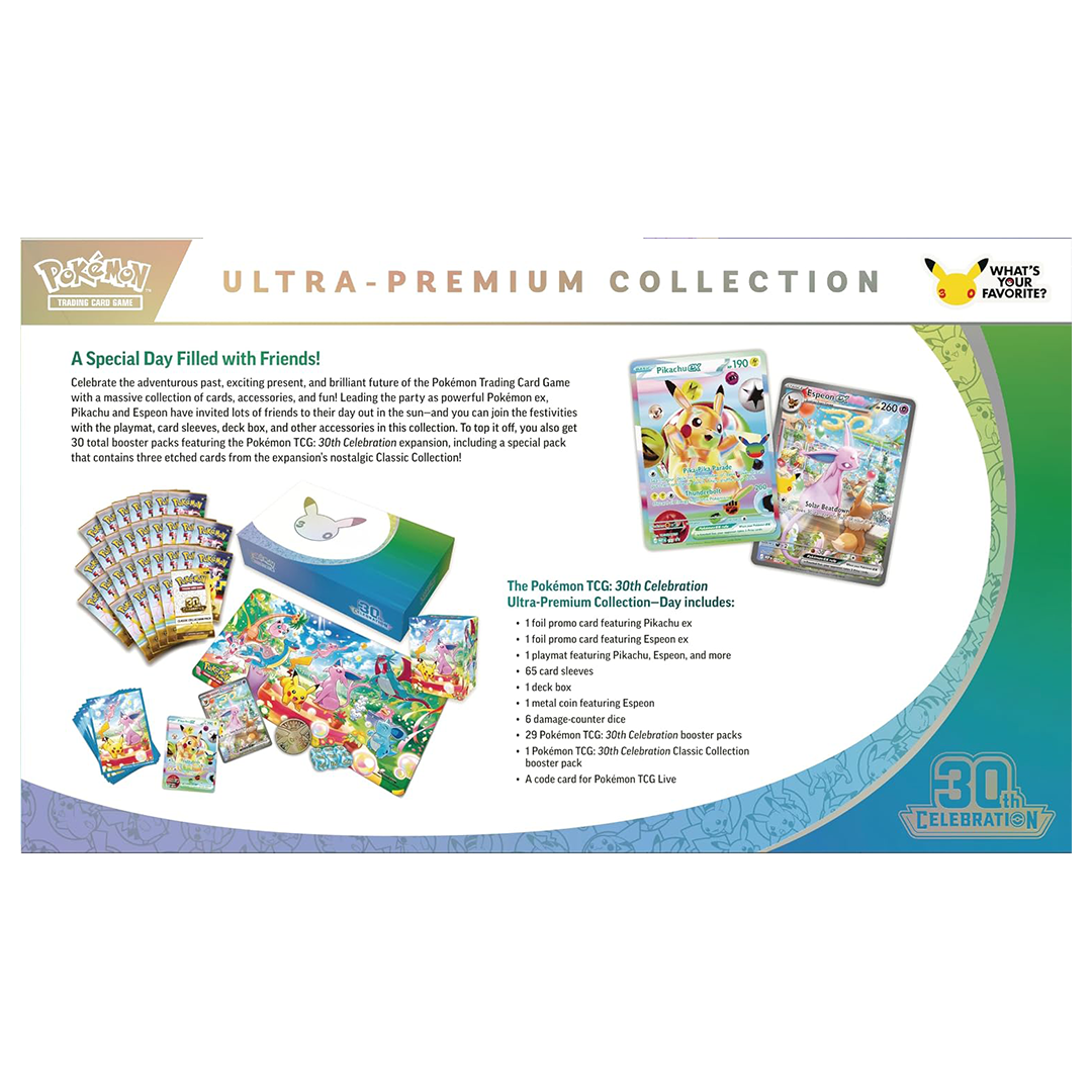 [PRE-VENTA] Pokémon TCG: 30TH Celebration Ultra-Premium Collection - Day