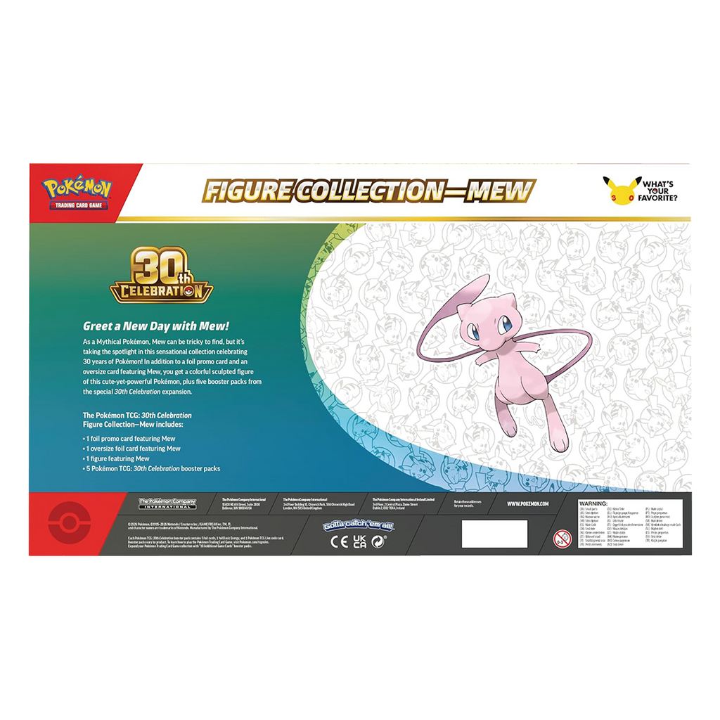 [PRE-VENTA] Pokémon TCG: 30TH Celebration Figure Collection—Mew