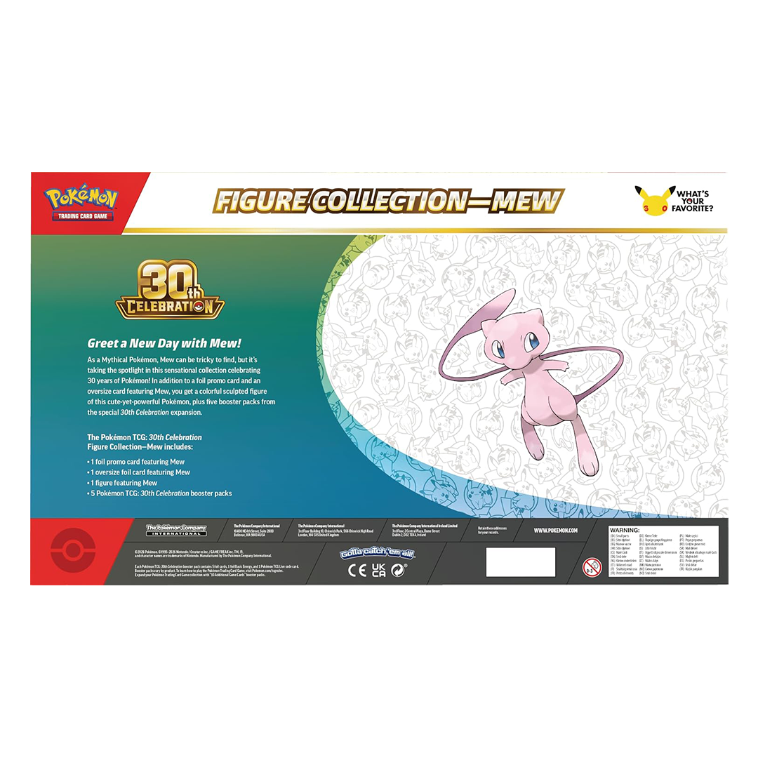 [PRE-VENTA] Pokémon TCG: 30TH Celebration Figure Collection—Mew