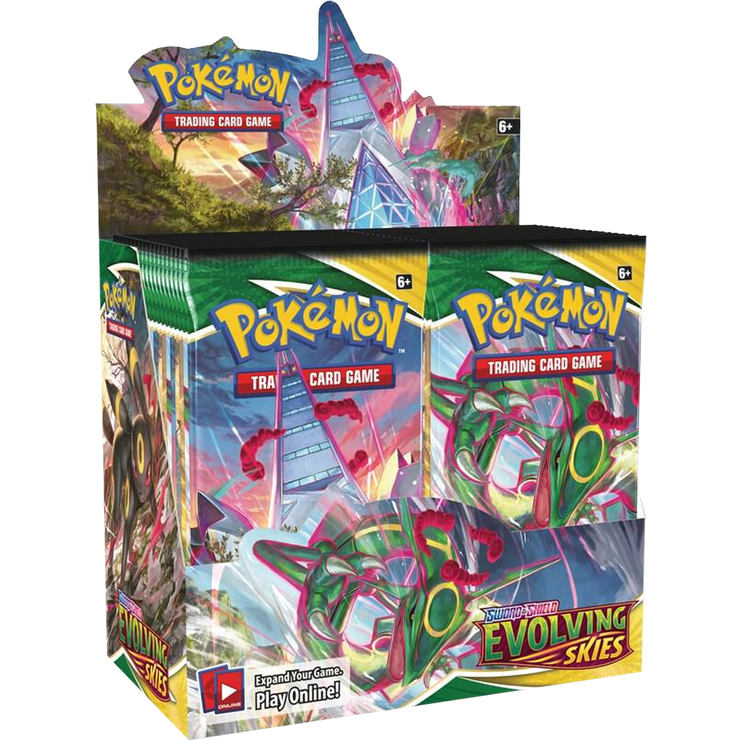 Evolving Skies Booster Box (Inglés) - Pokémon TCG
