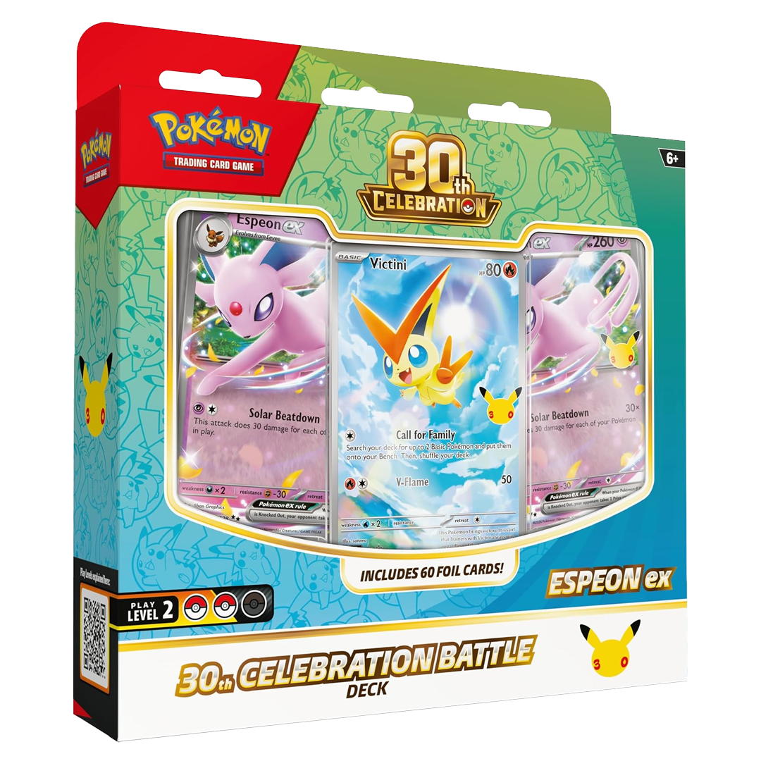 [PRE-VENTA] Pokémon TCG: 30TH Celebration Battle Deck - Espeon EX