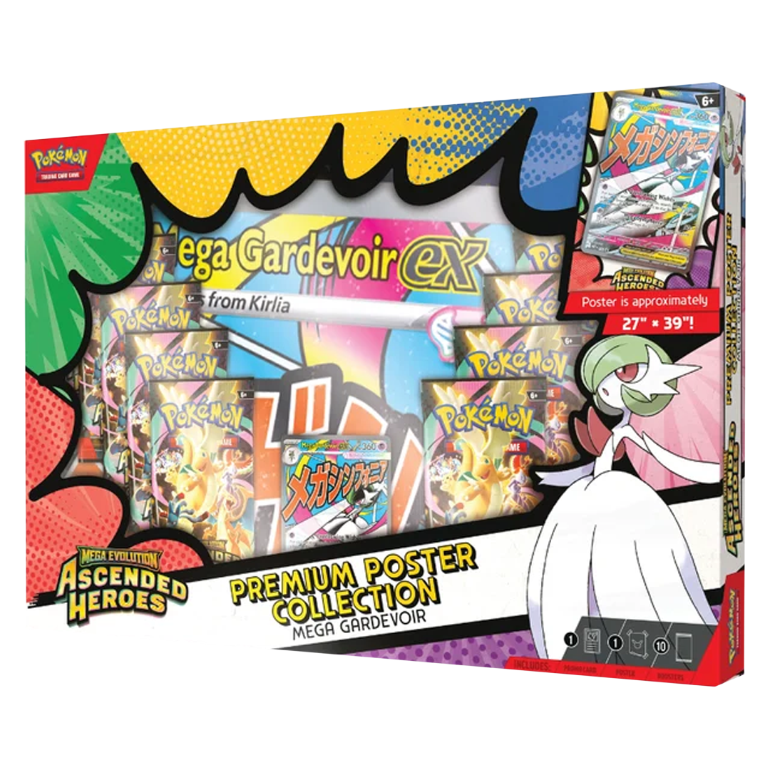 Pokémon TCG - Ascended Heroes - Premium Poster Collection - Mega Gardevoir