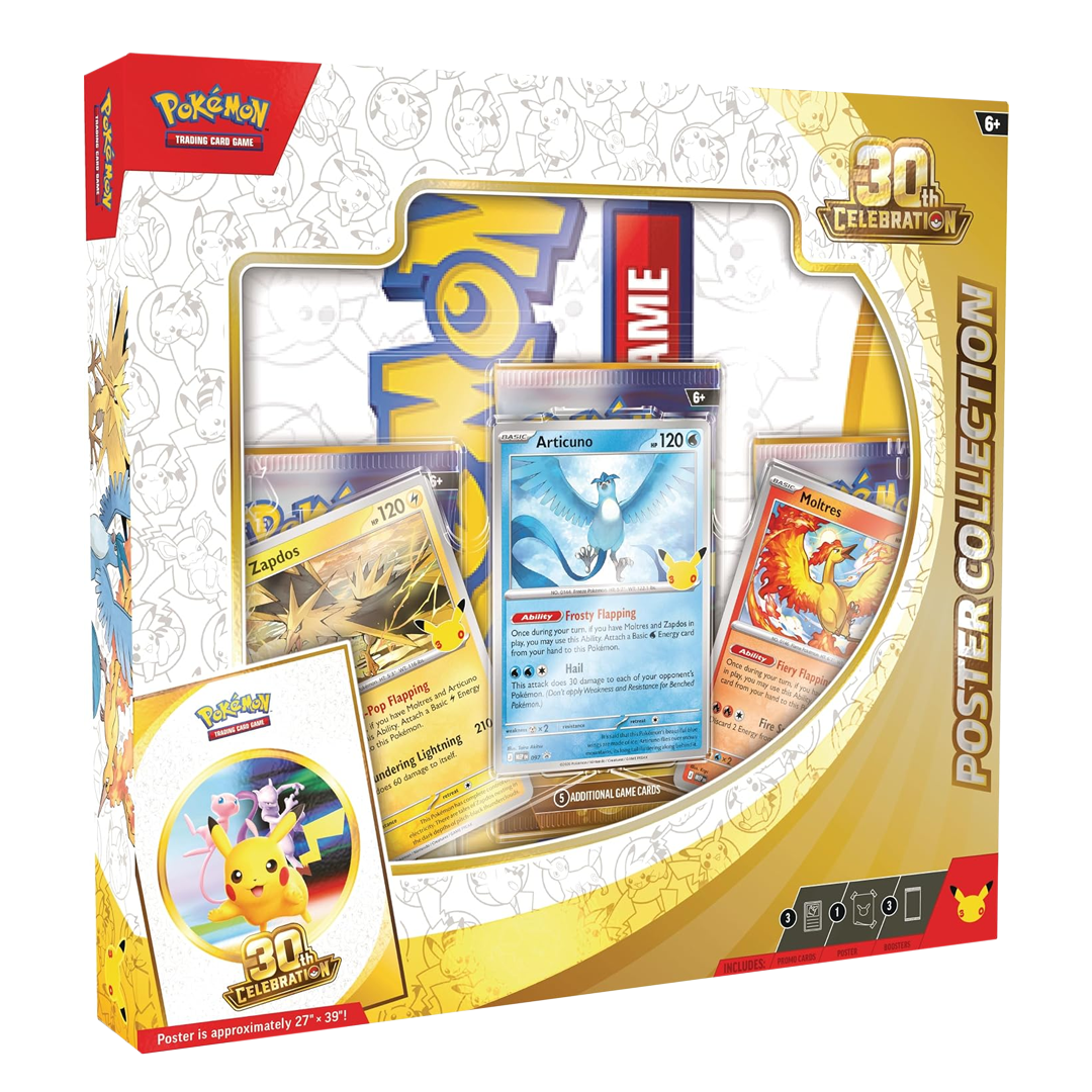 [PRE-VENTA] Pokémon TCG: 30TH Celebration - Poster Collection