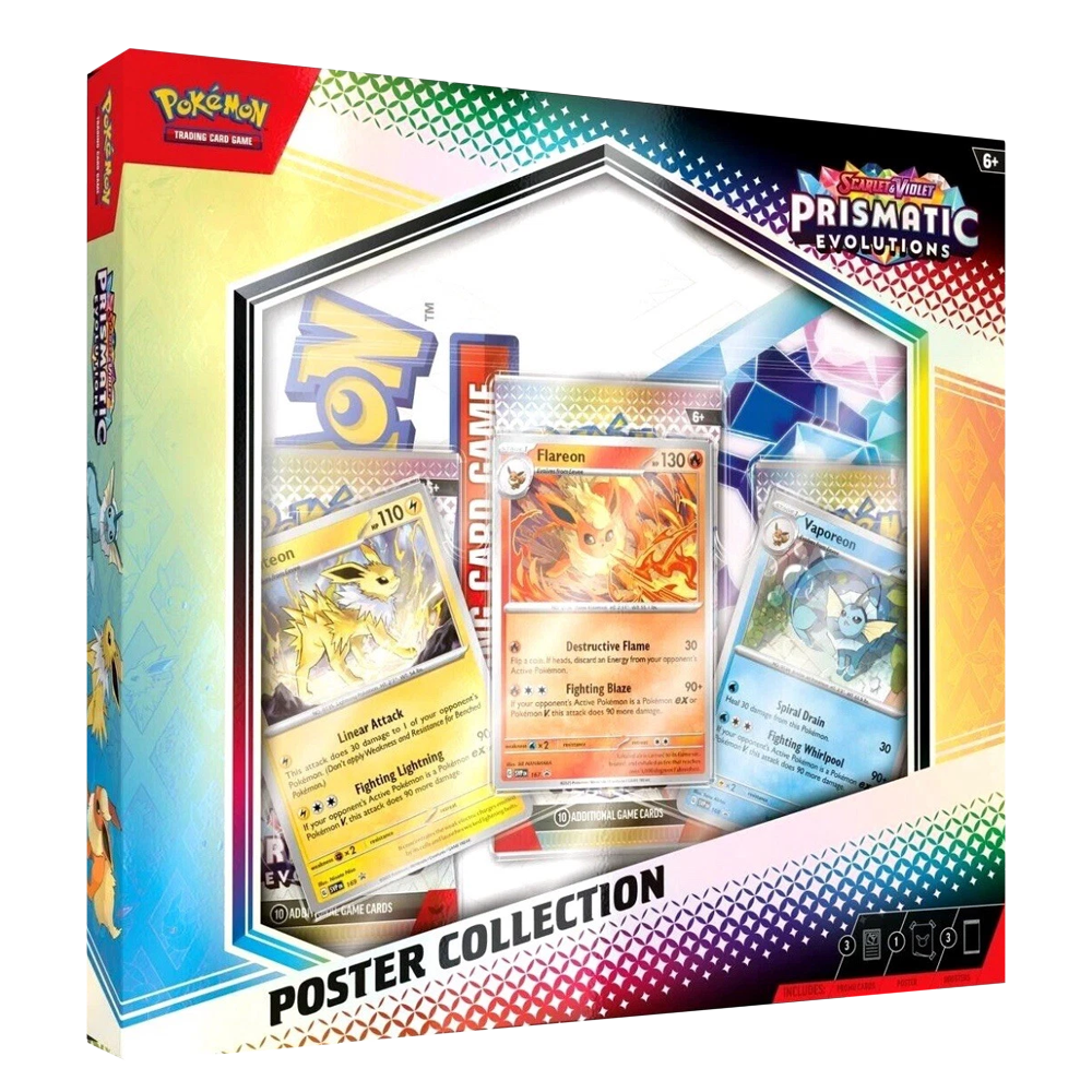 Pokémon TCG - Prismatic Evolutions Poster Collection