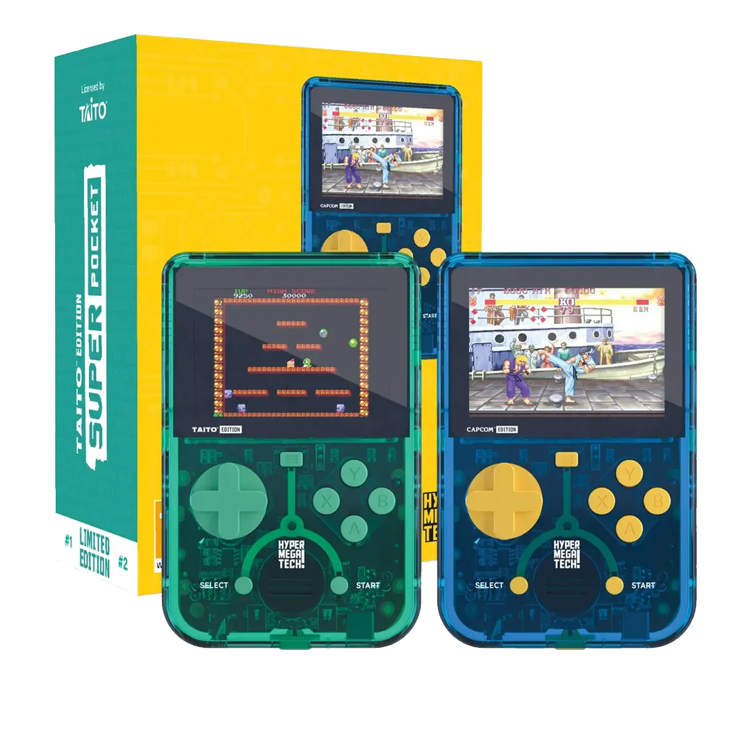 Super Pocket Hyper Mega Tech! Capcom + Taito Limited Edition